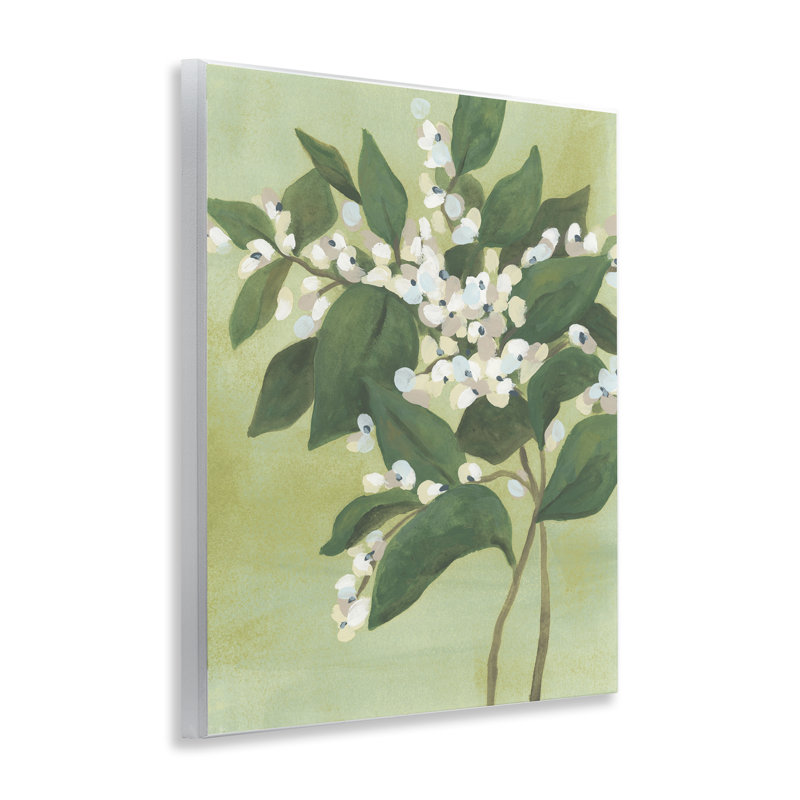 Plaque murale Verdant Branch Bloom, design par June Erica Vess