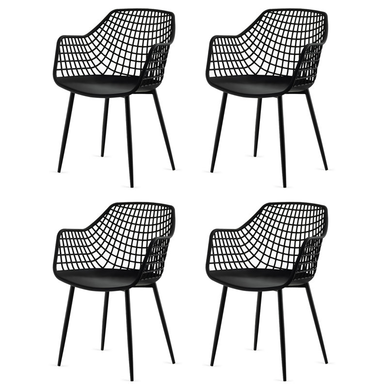 Artez 18'' H Armchair, Black