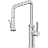 Davoli Kitchen Pull-Down Faucet with Squeeze Sprayer - Quad Spout