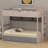 Fantasy-Themed Bunk Frame Featuring Drawer Organization, Display Shelves, and Ambient LED Illumination-1601637174