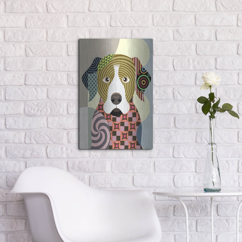 "Rottweiler" par Lanre Adefioyue, H 24 po x l 16 po
