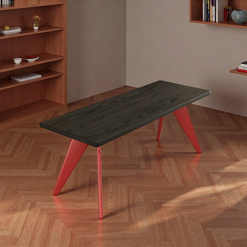 Modern Durable Multi-functional Rectangular Desk, 29.52" H x 62.99" W x 31.49" D