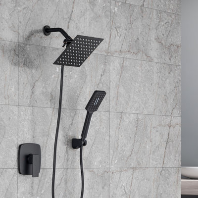 Robinet de douche complet avec valve brute Rainlex