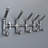 Piece Metal Shelf