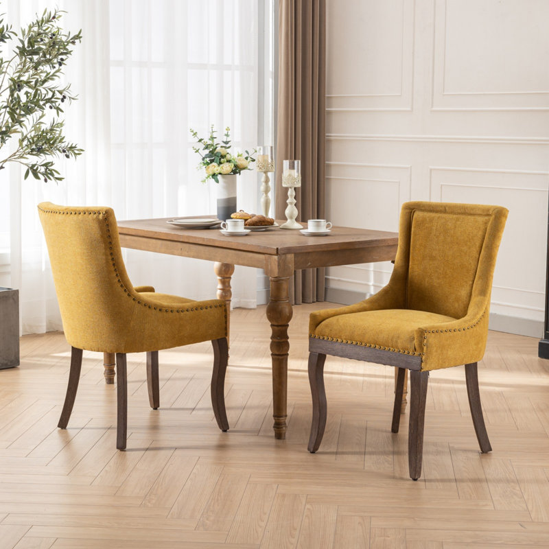 Chaise de salle à manger Ultra Side, Brun, Doré