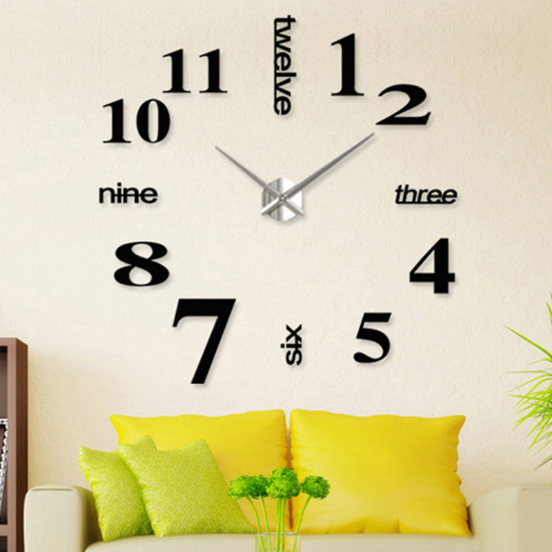 Wall Clock, Black