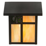 Hyde Park Sprig 1 - Light Outdoor Wall Lantern