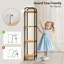 Bamboo, Steel Bathroom Shelves