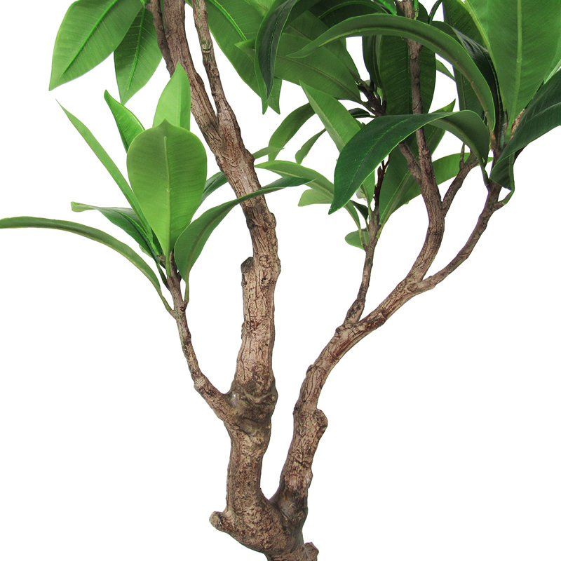 Plumeria artificiel en pot 57 po