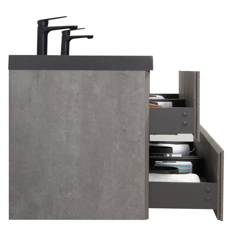 Meuble-lavabo double Dhruven