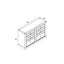 Solid Wood 3 Piece White Bedroom Set