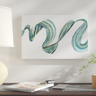 «Ribbon Stream I», reproduction sur toile