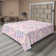 Ambesonne, drap plat floral pivoines, art botanique printanier
