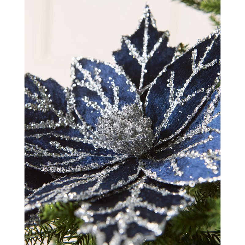 24cm Polystyrene Poinsettia Flower