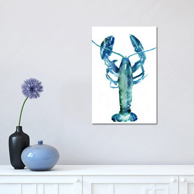 Lobster 1 Piece Wrapped Canvas Painting