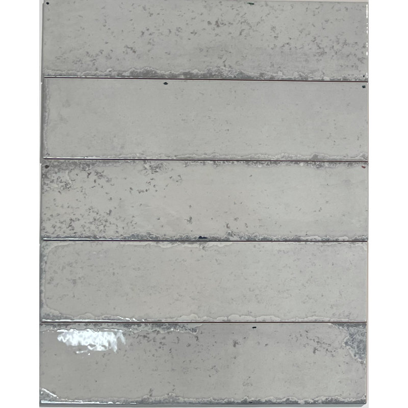 Kimpton 3" x 12" Ceramic Wall Tile, Gray