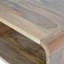 10.00cm W Solid Wood Bedside Table