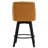 Swivel Upholstered 30'' Counter Stool Wood Leg-93801829-93801834-124606442