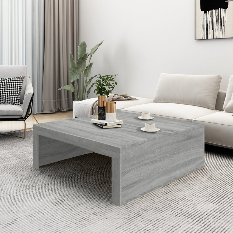 Jiashu Sled Coffee Table, Grey