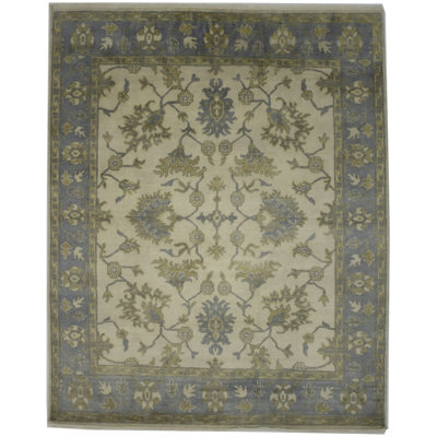 Tapis oriental Oushak Chobi Mute