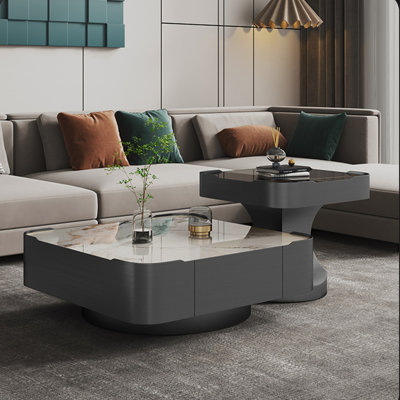 Ensemble de tables basses Italian Minimalist Rock
