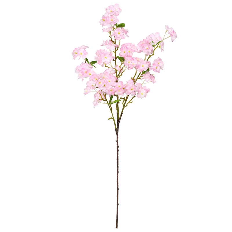 Tige de fleur de cerisier artificielle Coso, Rose