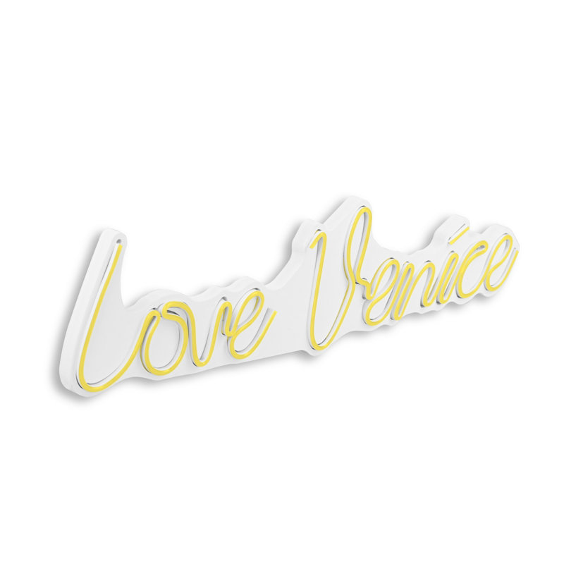 Flexible Neon LED Strip Lights, Waterproof IP67, Yellow Color, 12V DC, 12 ft 3 in Length x 5.9 in Width x 0.8 in Height | 350 Lumens, 4200K | PVC Foam Template, Perfect for Indoor & Outdoor Decorative Lighting