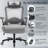 Big and Tall Executive Office Chair, 700 lbs Heavy Duty Mesh Desk Chair with Dynamic Lumbar Support, Adjustable Headrest, 3D Flip-Up Armrests, Thick Leather Seat, Swivel Rolling High Back Computer Chair for Home Office-495781962