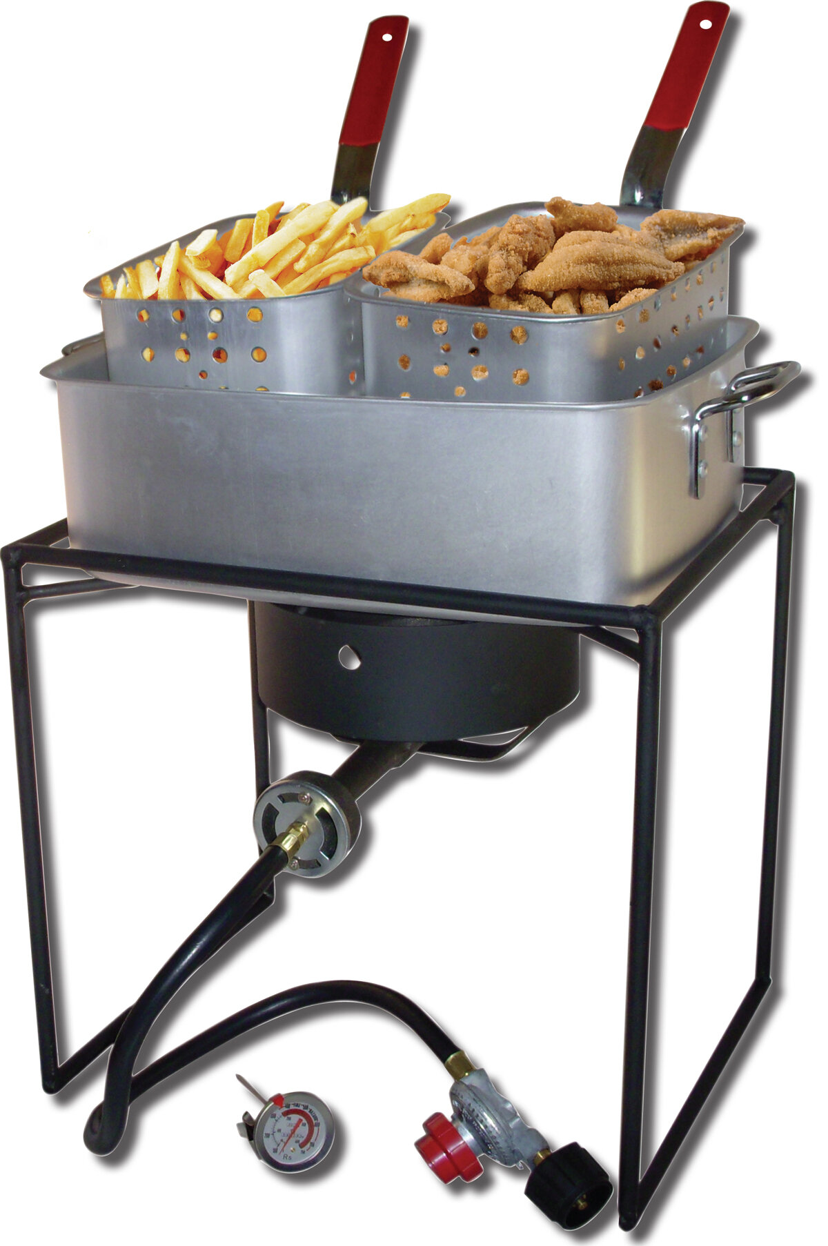 King Kooker 1 Burner Propane Pot Deep Fryer Outdoor Stove & Reviews