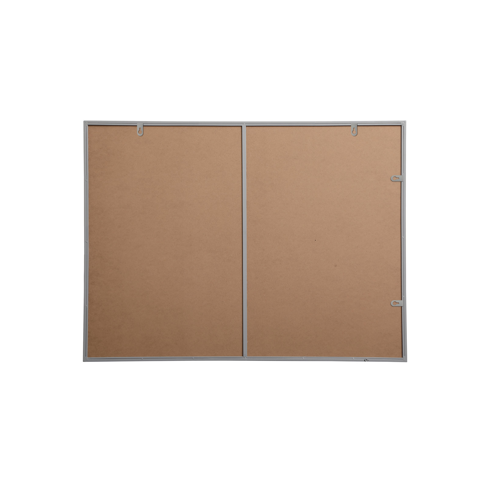 Sabine Metal Rectangle Wall Mirror, 48" x 36", Gray