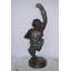 Nifao Boxing Monkey Bronze Statue - Humorous Bronze Monkey Sculpture - Size: 10"L x 12"W x 33"H.