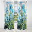 Kristin - Rideau occultant floral Morning Glory - 1 panneau-417929748
