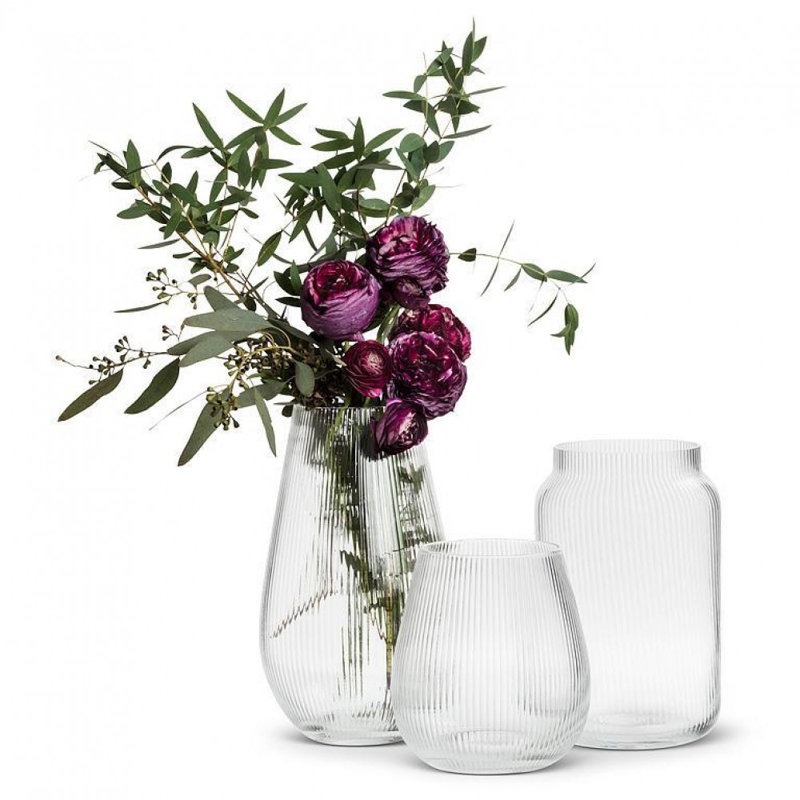 Large Narrow Optic Vase