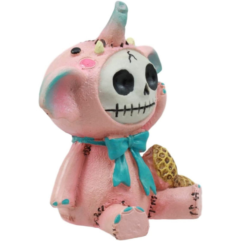 Figurine Dema Ebros Furry Bones Dumbo Elefun the Elephant with Gean Peanut