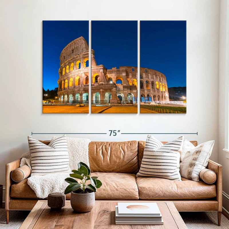 Colosseum At Night