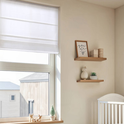 1PC 27x64" Cordless Roman Blind Galen Matte fabric