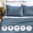 Apus Cotton Solid Perfect Fit Deep Pocket Sheet Set-114280986-114280994-116145319
