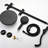 5-Setting Handheld Shower System With Dual Head - Matte Black Wall Mounted 1.8 Gpm Adjustable Spray Pattern Resists Corrosion Diverter Valve Included & Discoloration Slide Bar
