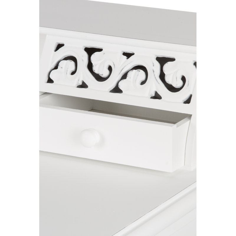 Romantik 95cm W Rectangle Writing Desk