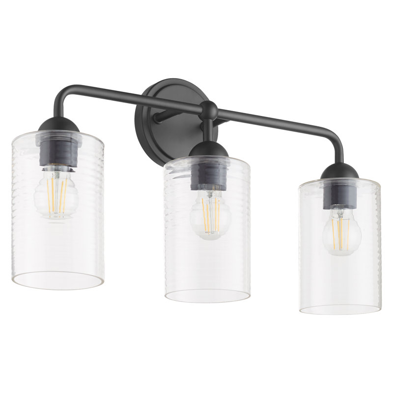 CHARLOTTE 3 Light Vanity, Matte Black