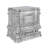 Heckstein 2-Drawer Nightstand in Antique Platinum