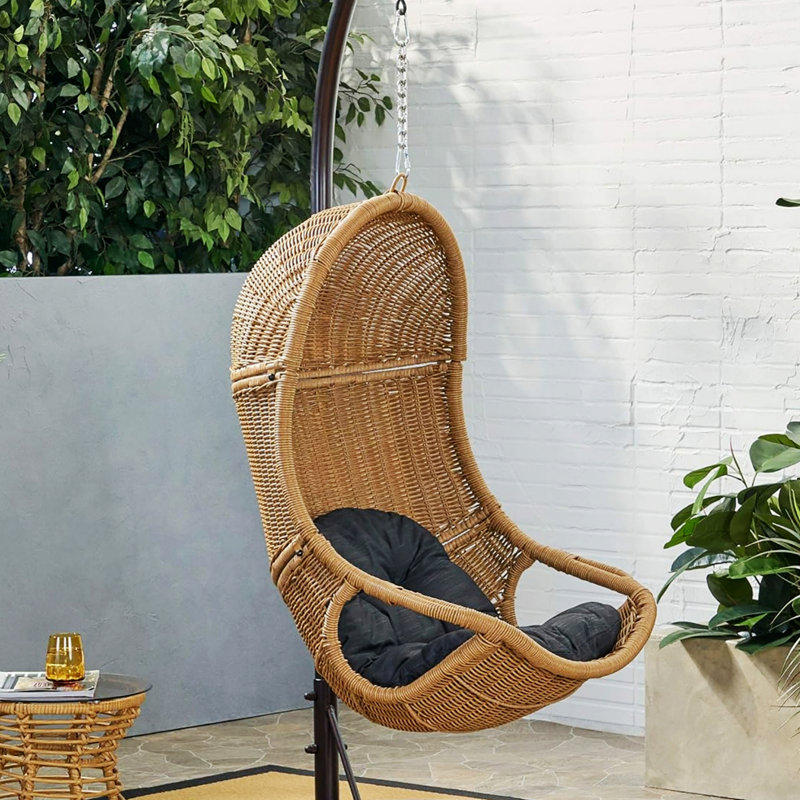 Chaise suspendue, chaise d'appoint pour espace de vie