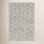 Isle Mist Aqua Chevron Rug