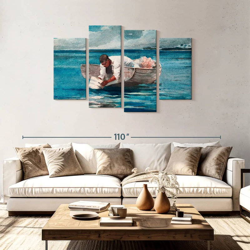Mehar The Water Fan, H 48 po x l 75 po