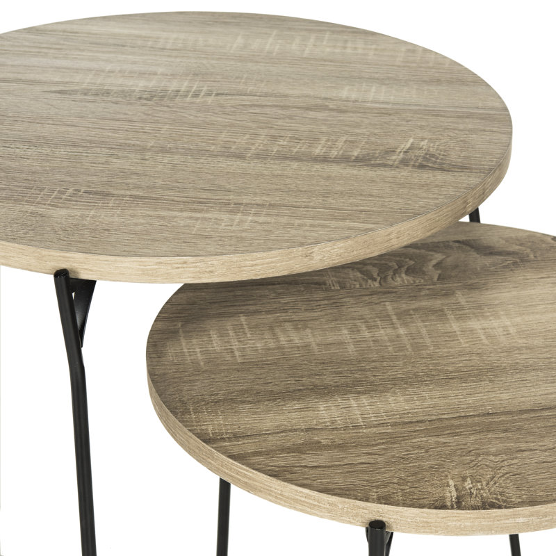 2 tables gigognes, Gris pâle