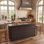 Très grande table de salle à manger pour îlot de cuisine avec rangement