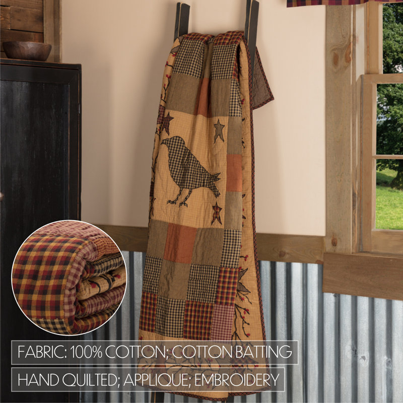 Jeté 100% coton Heritage Farms Decor