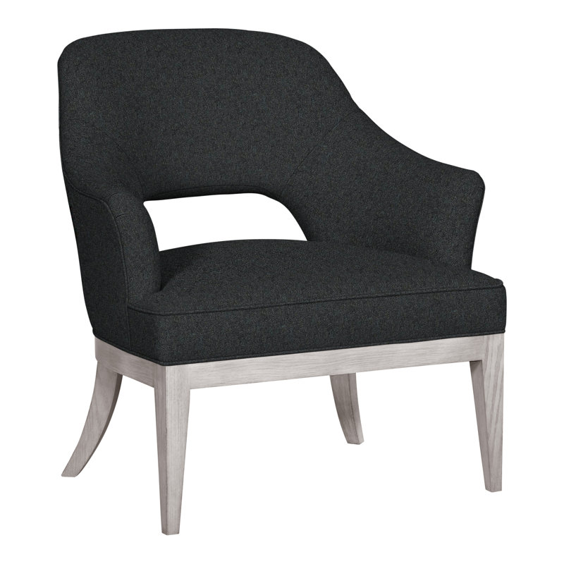 Chaise Kaley de 32,5 po Vanguard, Ian Lagoon, Gris tourterelle
