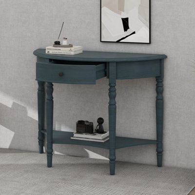 Console avec tiroir et tablette Farmhouse