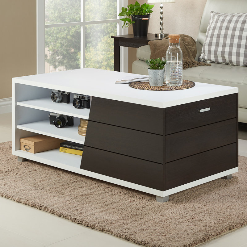 Four Leg Coffee Table with Storage